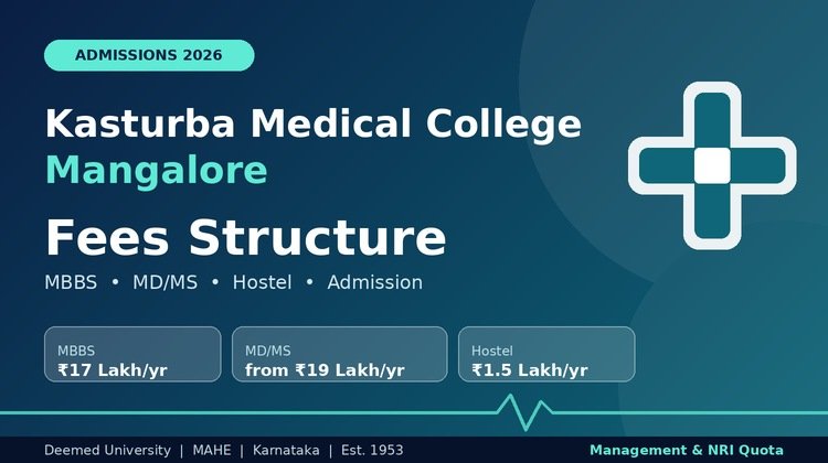 Kasturba Medical College Mangalore Fees Structure