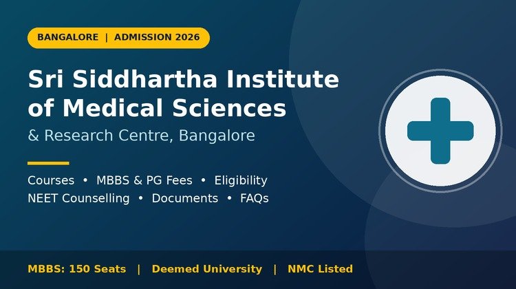 Sri Siddhartha Institute of Medical Sciences Bangalore