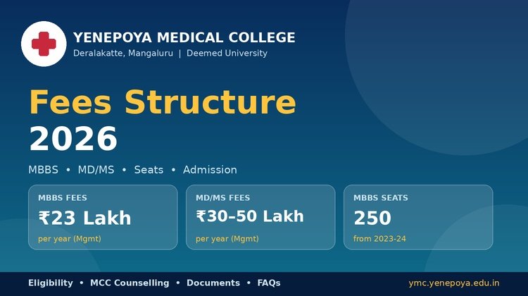 Yenepoya Medical College Fees Structure